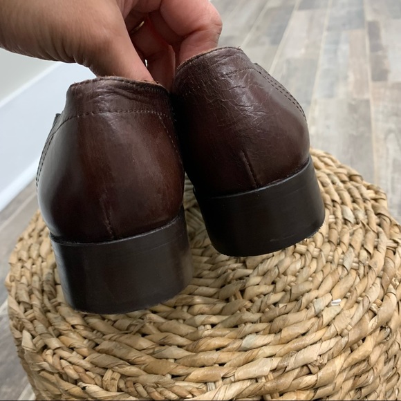 L’intervalle Made in Spain Genuine Leather Slip On Shooties Shoes - Picture 7 of 7